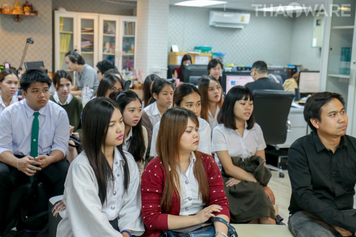 Thaiware เปิดบ้านต้อนรับ นักศึกษาคณะวิทยาการจัดการ ม.ศิลปากร ครั้งที่ 1 Thaiware เปิดบ้านต้อนรับ นักศึกษาคณะวิทยาการจัดการ ม.ศิลปากร ครั้งที่ 1