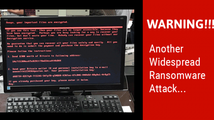 Petya มัลแวร์เรียกค่าไถ่ตัวใหม่ เรียกเงิน $300 พิษร้ายถึงขนาดใช้เครื่องคอมพิวเตอร์ ต่อไม่ได้