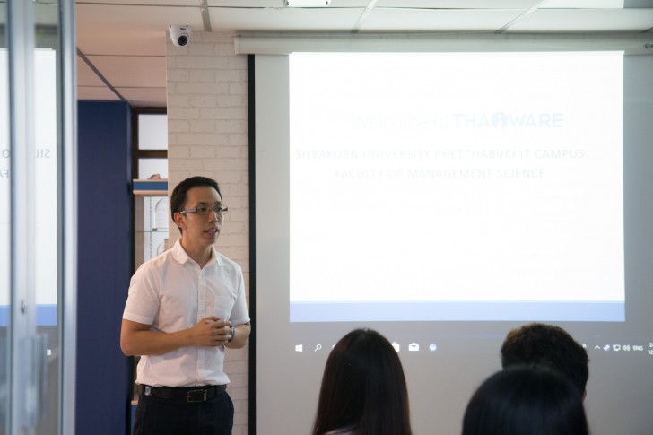 ไทยแวร์ เปิดบ้านต้อนรับ นักศึกษาคณะวิทยาการจัดการ ม.ศิลปากร เรียนรู้การบริหารจัดการเว็บไซต์ 