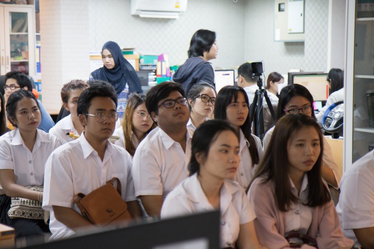 ไทยแวร์ เปิดบ้านต้อนรับ นักศึกษาคณะวิทยาการจัดการ ม.ศิลปากร เรียนรู้การบริหารจัดการเว็บไซต์ 
