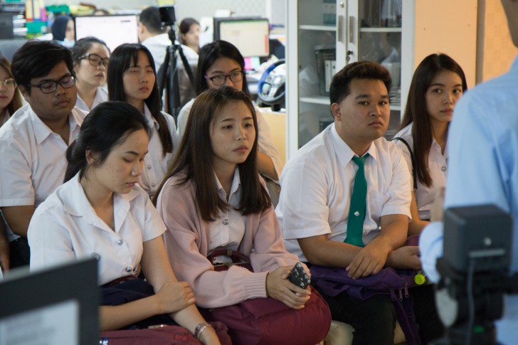ไทยแวร์ เปิดบ้านต้อนรับ นักศึกษาคณะวิทยาการจัดการ ม.ศิลปากร เรียนรู้การบริหารจัดการเว็บไซต์ 