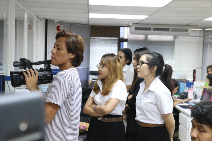 ไทยแวร์ เปิดบ้านต้อนรับ นักศึกษาคณะวิทยาการจัดการ ม.ศิลปากร เรียนรู้การบริหารจัดการเว็บไซต์ 