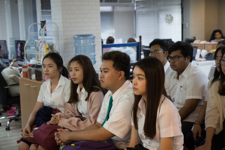 ไทยแวร์ เปิดบ้านต้อนรับ นักศึกษาคณะวิทยาการจัดการ ม.ศิลปากร เรียนรู้การบริหารจัดการเว็บไซต์ 