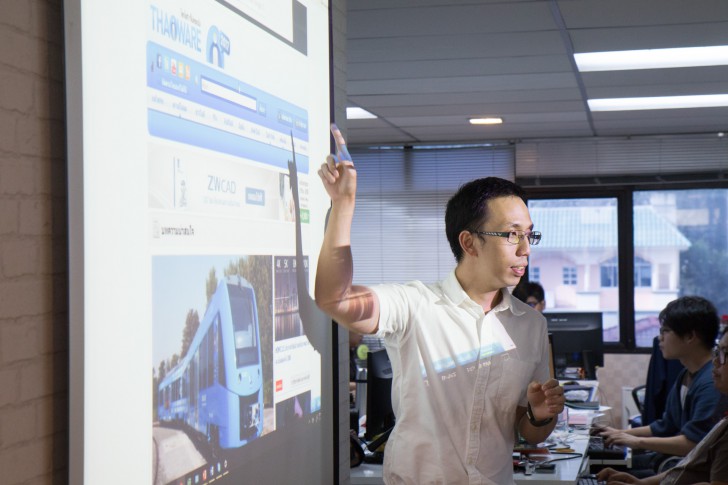 ไทยแวร์ เปิดบ้านต้อนรับ นักศึกษาคณะวิทยาการจัดการ ม.ศิลปากร เรียนรู้การบริหารจัดการเว็บไซต์ 