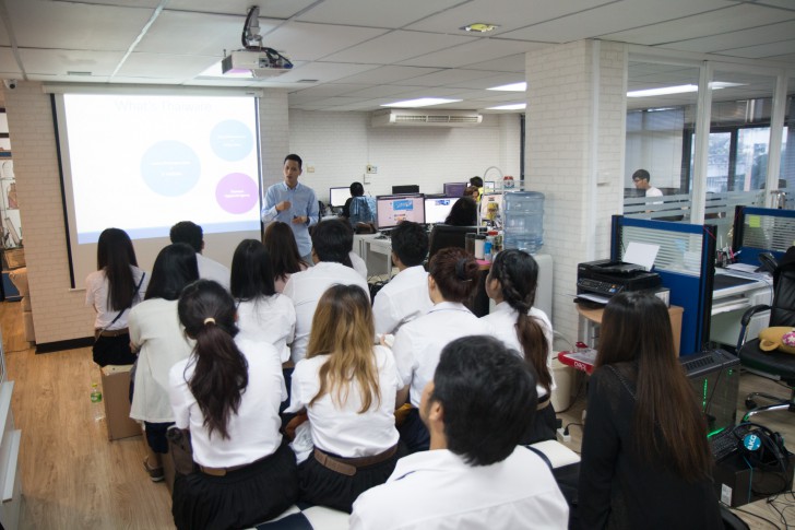 ไทยแวร์ เปิดบ้านต้อนรับ นักศึกษาคณะวิทยาการจัดการ ม.ศิลปากร เรียนรู้การบริหารจัดการเว็บไซต์ 