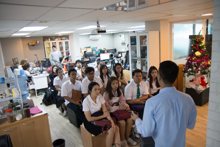 ไทยแวร์ เปิดบ้านต้อนรับ นักศึกษาคณะวิทยาการจัดการ ม.ศิลปากร เรียนรู้การบริหารจัดการเว็บไซต์ 