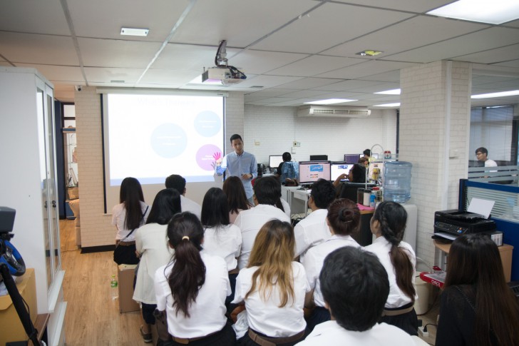 ไทยแวร์ เปิดบ้านต้อนรับ นักศึกษาคณะวิทยาการจัดการ ม.ศิลปากร เรียนรู้การบริหารจัดการเว็บไซต์ 