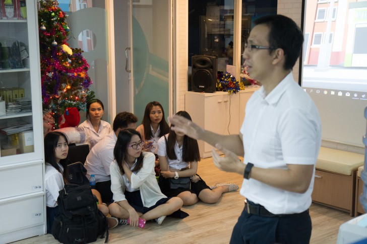 ไทยแวร์ เปิดบ้านต้อนรับ นักศึกษาคณะวิทยาการจัดการ ม.ศิลปากร เรียนรู้การบริหารจัดการเว็บไซต์ 