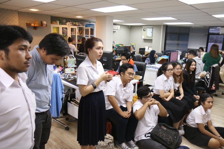 ไทยแวร์ เปิดบ้านต้อนรับ นักศึกษาคณะวิทยาการจัดการ ม.ศิลปากร เรียนรู้การบริหารจัดการเว็บไซต์ 