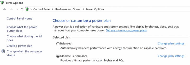 Windows 10 เวอร์ชันใหม่จะมีโหมดประสิทธิภาพสูง Ultimate Performance ให้ใช้งาน