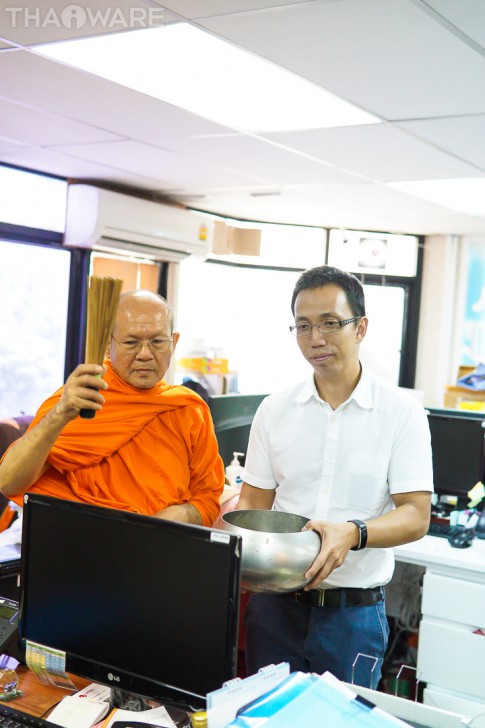 บริษัท ไทยแวร์ คอมมิวนิเคชั่น จํากัด จัดงานทำบุญบริษัท ประจำปี 2561 เพื่อความเป็นสิริมงคล