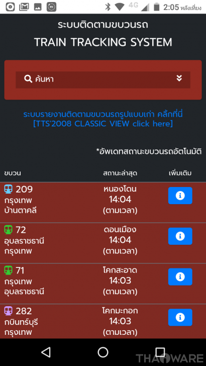 ของเขาดีจริงๆ การรรถไฟไทยปรับหน้าเว็บใหม่ เช็คง่ายว่ารถไฟถึงสถานีไหนแล้ว