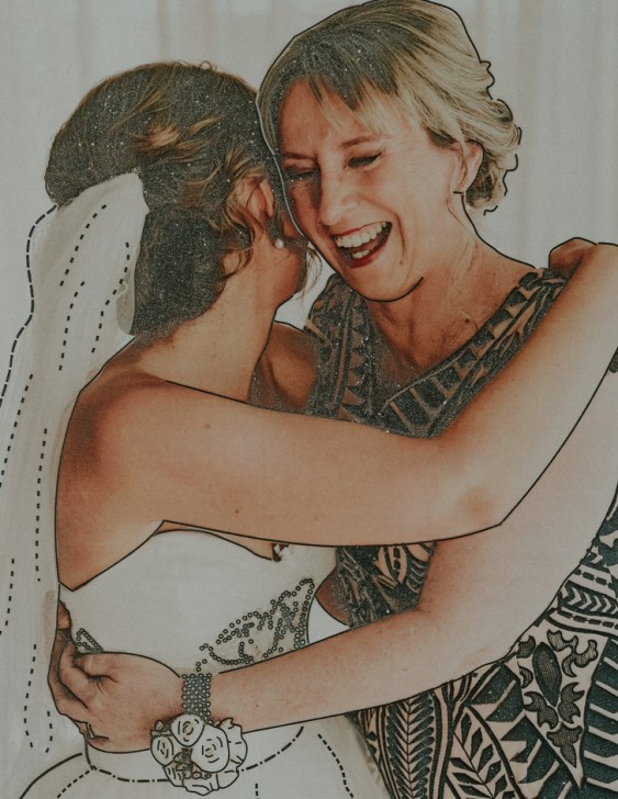 ช่างภาพพบวิธีช่วยให้เจ้าสาวที่ตาบอดได้มองเห็นภาพถ่ายในงานแต่งของเธอได้