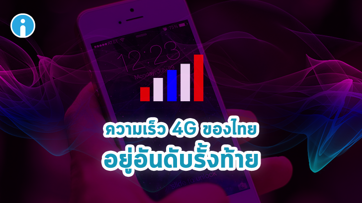 ความเร็วสัญญาณ 4G ของไทยอยู่อันดับรั้งท้าย และความสำคัญของการพัฒนาไปสู่ระบบ 5G