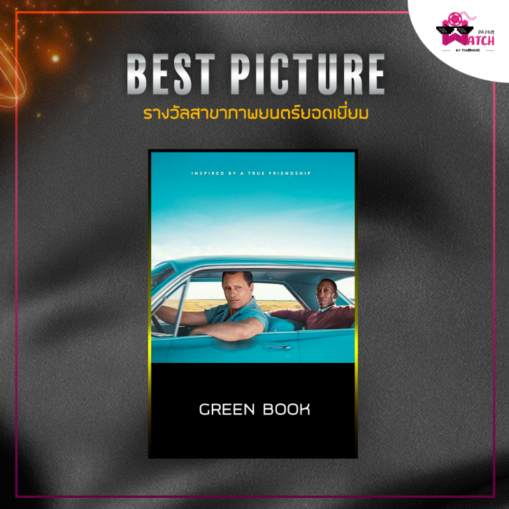 สรุปผลการประกาศรางวัลออสการ์ครั้งที่ 91 ประจำปี 2019