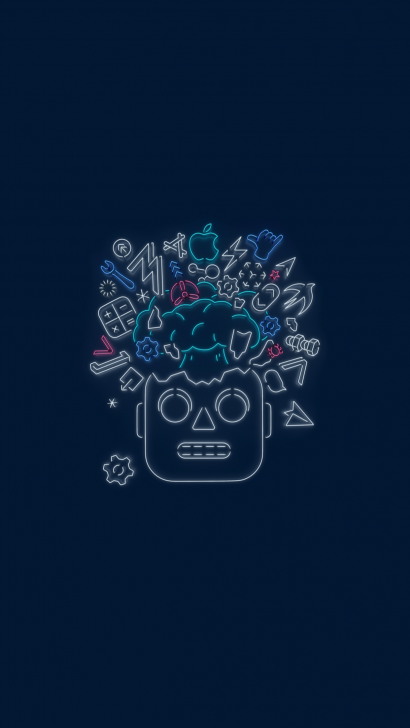 แจกภาพวอลเปอร์มือถือลายงาน WWDC 2019 