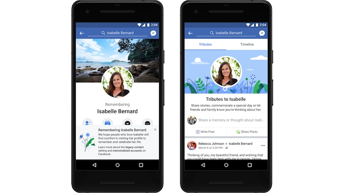 Facebook เพิ่มแท็บไว้อาลัยบนบัญชีของผู้ใช้ที่เสียชีวิตไปแล้ว Facebook เพิ่มแท็บไว้อาลัยบนบัญชีของผู้ใช้ที่เสียชีวิตไปแล้ว
