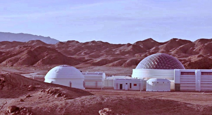 เรื่องนี้จีนจะไม่ยอมใคร ล่าสุดสร้างฐานจำลองอาณานิคมดาวอังคาร ในทะเลทรายมันซะเลย