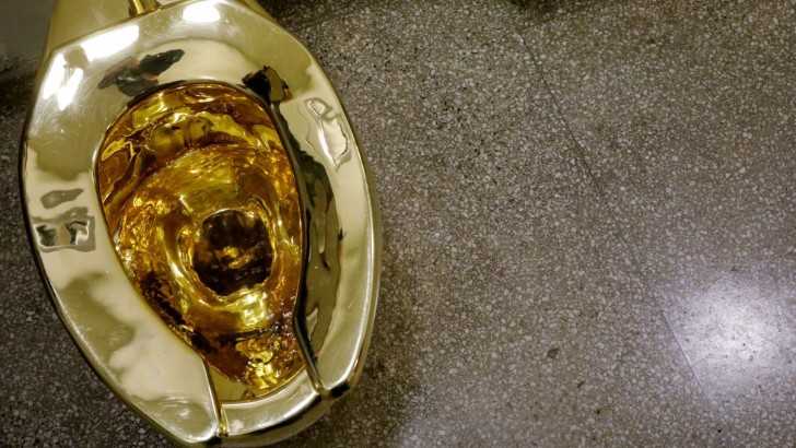 เหลืองอร่ามเลย... คอห่านทองคำ จะติดตั้งในวังพระราชวังเบลนไฮม์ และทุกคนเข้าใช้ได้