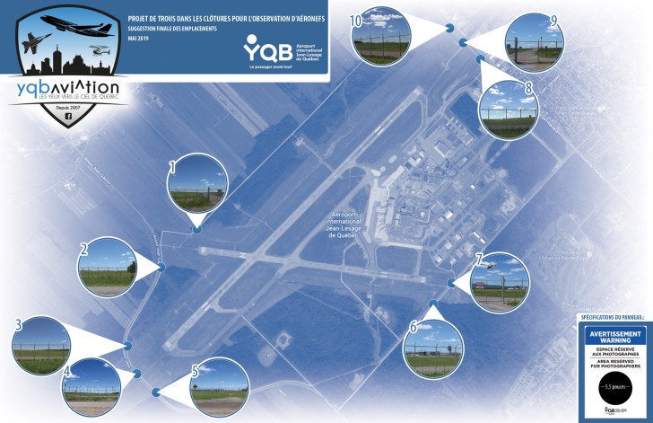 สนามบินในแคนาดา เจาะรูที่รั้วกั้นให้ตากล้องถ่ายรูปซะเลย!