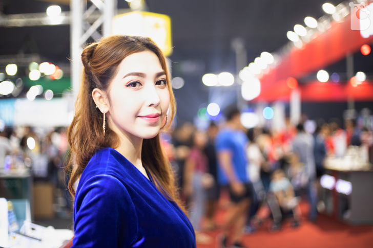 รวมภาพสาวๆ และคลิปบรรยากาศภายในงานมหกรรมมือถือ Thailand Mobile Expo 2019