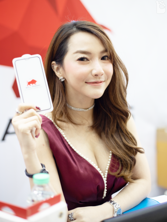 รวมภาพสาวๆ และคลิปบรรยากาศภายในงานมหกรรมมือถือ Thailand Mobile Expo 2019