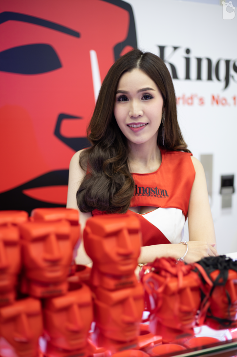 รวมภาพสาวๆ และคลิปบรรยากาศภายในงานมหกรรมมือถือ Thailand Mobile Expo 2019