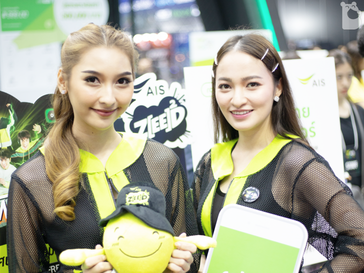 รวมภาพสาวๆ และคลิปบรรยากาศภายในงานมหกรรมมือถือ Thailand Mobile Expo 2019