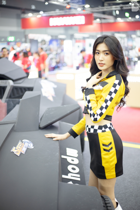 รวมภาพสาวๆ และคลิปบรรยากาศภายในงานมหกรรมมือถือ Thailand Mobile Expo 2019