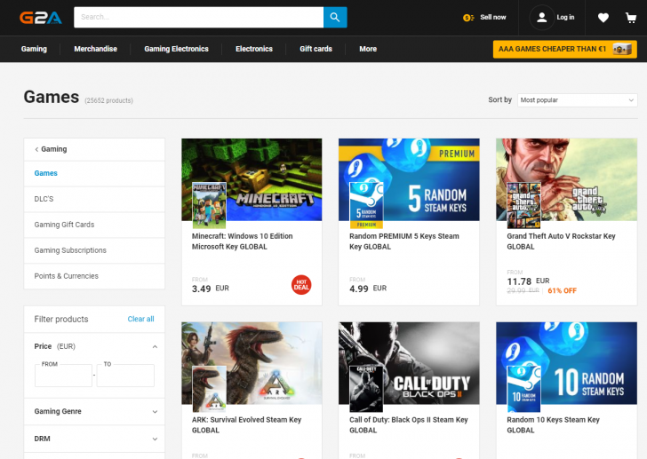 G2A วอนชาวเน็ตเห็นใจ "หยุดกล่าวหาเราเสียทีเถอะ"