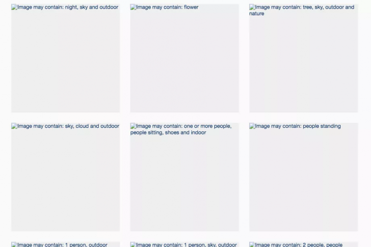 Facebook ล่ม ภาพบางส่วนเผย ให้เห็นวิธีที่ AI ใช้แท็กภาพของผู้ใช้งาน