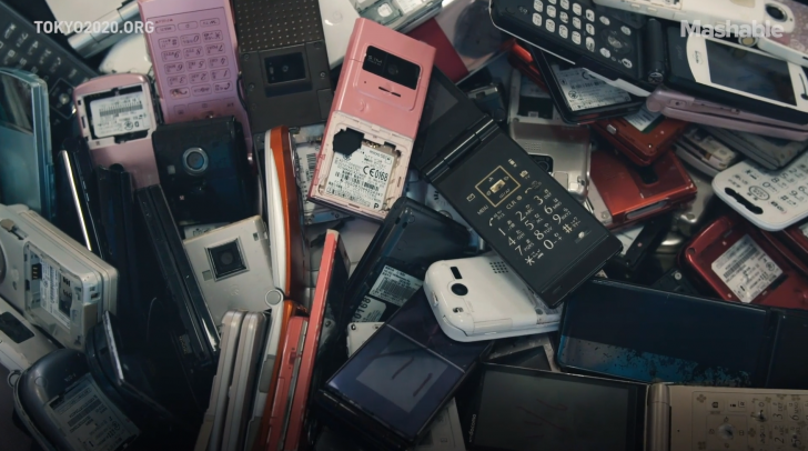 เหรียญรางวัลของกีฬาโอลิมปิก Tokyo 2020 หลอมจากขยะอิเล็กทรอนิกส์กว่า 80,000 ตัน