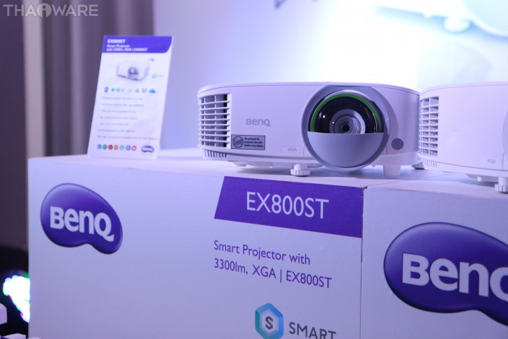 BenQ เปิดตัว 2 รุ่นสมาร์ทโปรเจคเตอร์แอนดรอยด์ เชื่อมต่อไร้สาย รองรับกลุ่มธุรกิจและการศึกษา