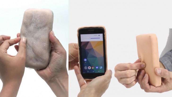 เปลี่ยนเคสโทรศัพท์ของคุณเป็น “Skin-On” ผิวหนังสังเคราะห์ที่มีผิวสัมผัสเหมือนกับผิวหนังมนุษย์