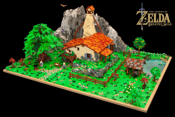 อย่างสวย! เมื่อแฟน LEGO สร้างโมเดลบ้านของ Link จากเกม The Legend Of Zelda: Breath Of The Wild