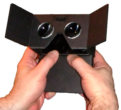 Google ปล่อยเทมเพลท Cardboard (แว่น VR) ลง Open Source ให้ดาวน์โหลดมาเล่นกันได้แล้ว