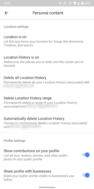 Google Maps เพิ่มเมนู Your profile ให้เราใส่ข้อมูลส่วนตัวเพิ่มได้แล้ว