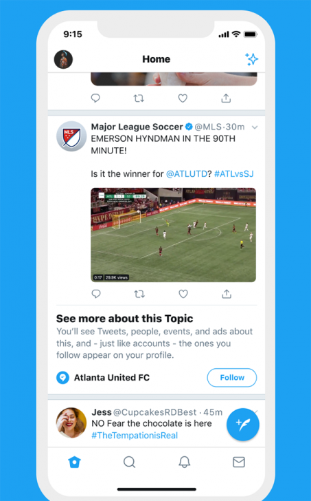 Twitter เตรียมออกฟีเจอร์ใหม่ ให้ติดตาม Topics ที่สนใจได้