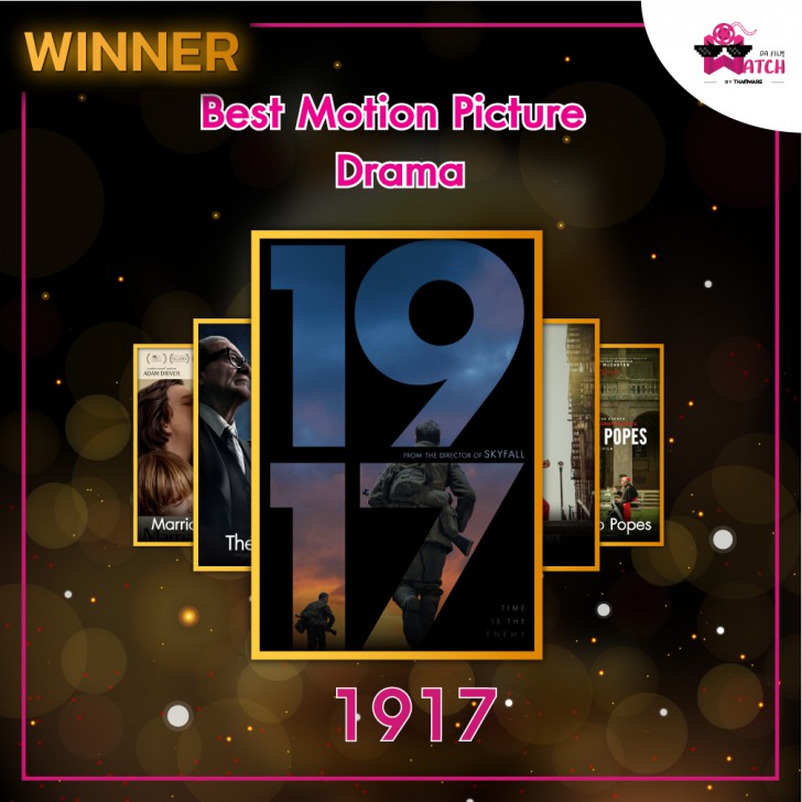 สรุปผลงานประกาศรางวัลลูกโลกทองคำครั้งที่ 77 | 77th Golden Globes 2020