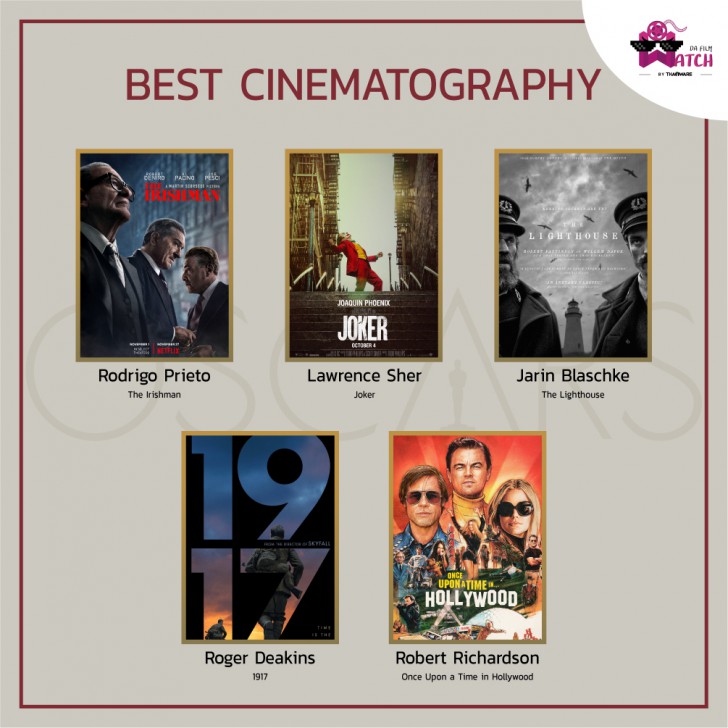 ประกาศรายชื่อเข้าชิงรางวัลออสการ์ครั้งที่ 92 ประจำปี 2020 | 92nd Academy Awards