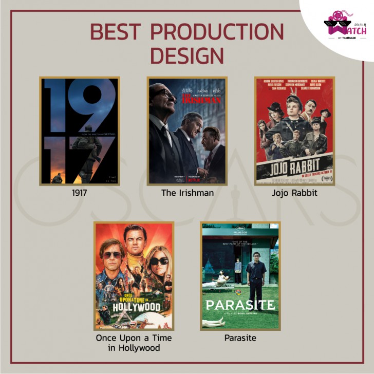 ประกาศรายชื่อเข้าชิงรางวัลออสการ์ครั้งที่ 92 ประจำปี 2020 | 92nd Academy Awards