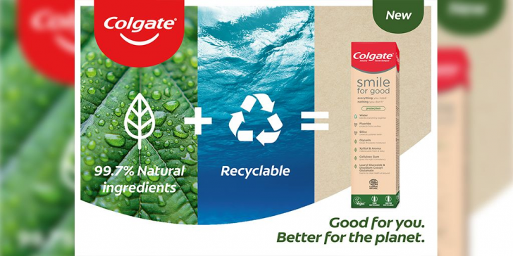 Colgate เปิดตัวยาสีฟันสูตรใหม่ที่หลอดยาสีฟันสามารถรีไซเคิลได้
