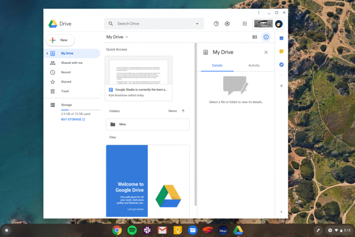 Google Drive สามารถใช้งานในรูปแบบ Progressive Web App ได้แล้ว
