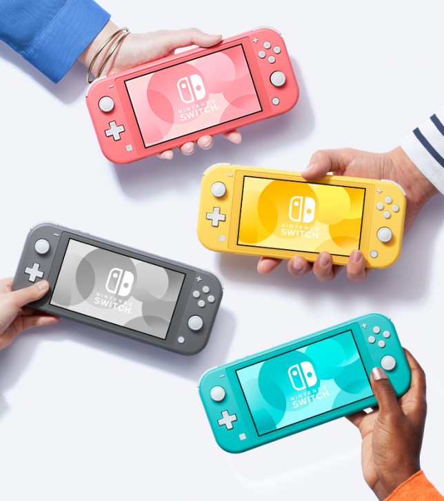 Nintendo Switch Lite เปิดตัวเครื่องใหม่สีหวาน "Coral"