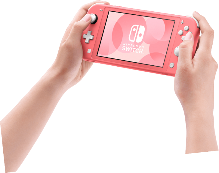 Nintendo Switch Lite เปิดตัวเครื่องใหม่สีหวาน "Coral"