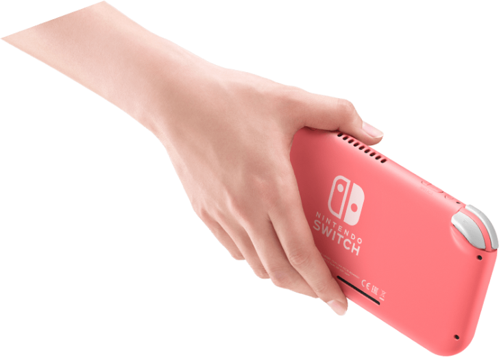 Nintendo Switch Lite เปิดตัวเครื่องใหม่สีหวาน "Coral"
