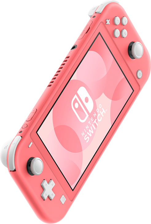 Nintendo Switch Lite เปิดตัวเครื่องใหม่สีหวาน "Coral"