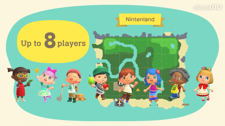 สรุปฟีเจอร์ทั้งหมดใน Animal Crossing: New Horizons Direct