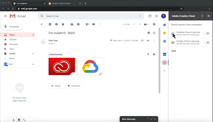 Adobe เพิ่ม Add-on ใหม่ให้ผู้ใช้สามารถแชร์ไฟล์จาก Creative Cloud ไปยัง Gmail ได้โดยตรง Adobe เพิ่ม Add-on ใหม่ให้ผู้ใช้สามารถแชร์ไฟล์จาก Creative Cloud ไปยัง Gmail ได้โดยตรง