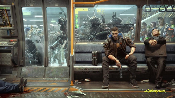 Cyberpunk 2077 เผยรูปวอลเปเปอร์ใหม่ โชว์ฉากรถไฟฟ้าอันสงบสุข (รึเปล่า?)